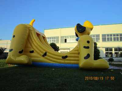 inflatable slide