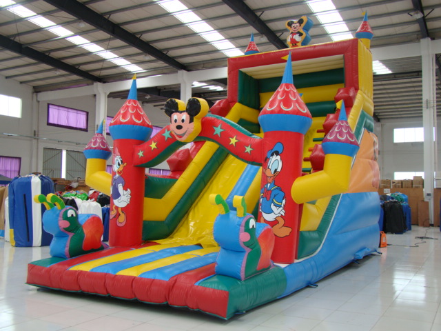 inflatable slide