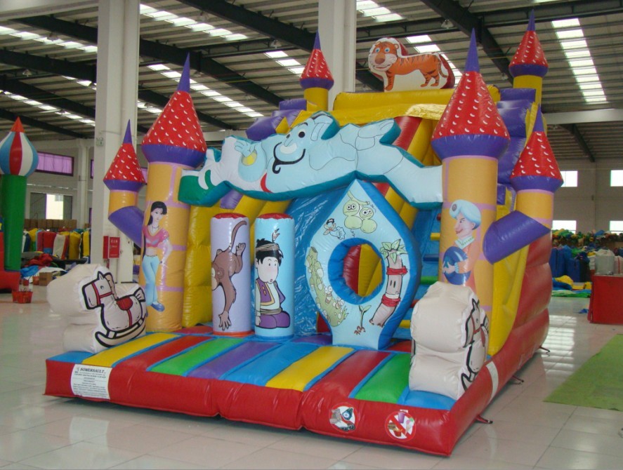 inflatable slide