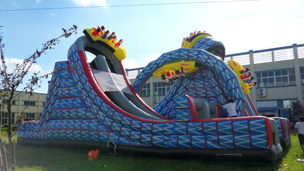 inflatable slide
