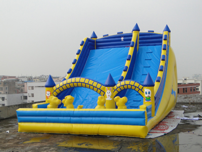 inflatable slide