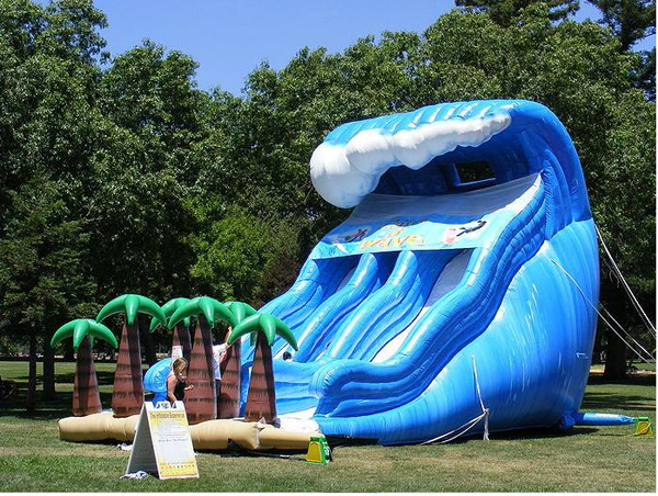 inflatable  slide
