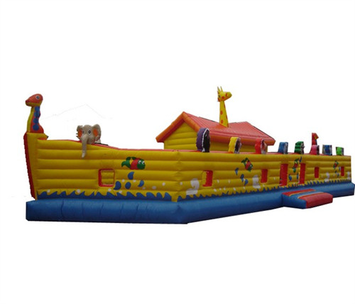 Inflatable amusement park