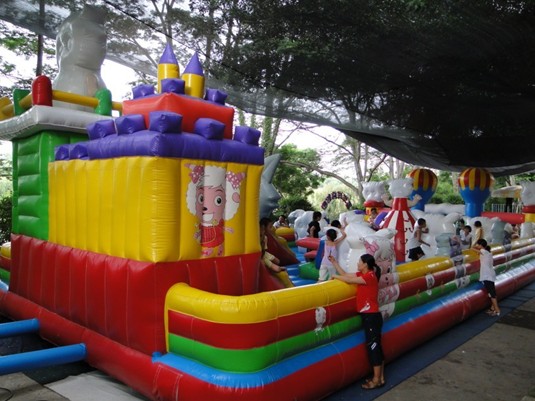 inflatable park for kiddy