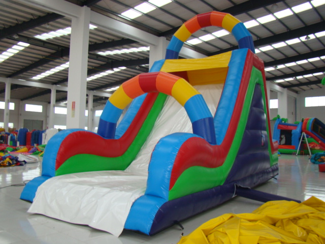 inflatable slide