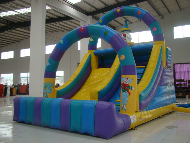 inflatable slide