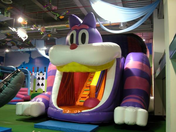 inflatable slide