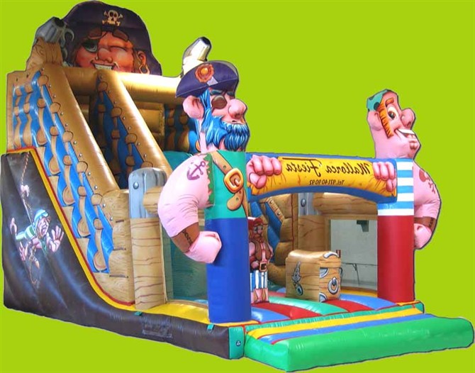 inflatable slide