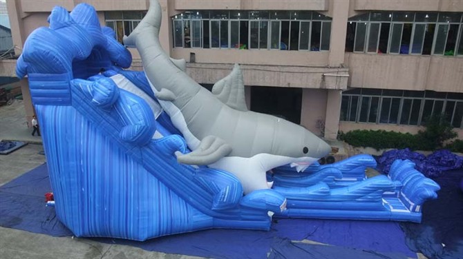 inflatable slide