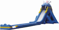 inflatable slide