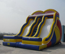 inflatable slide
