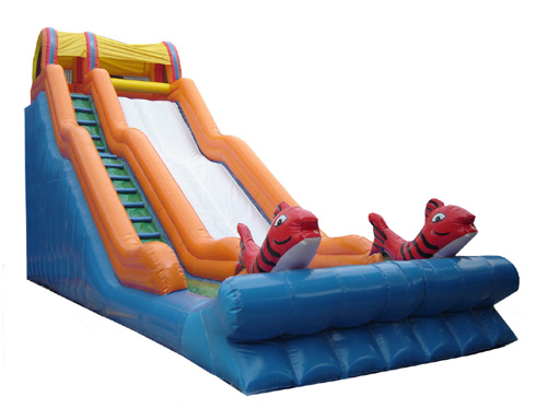 inflatable slide