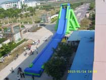 inflatable slide