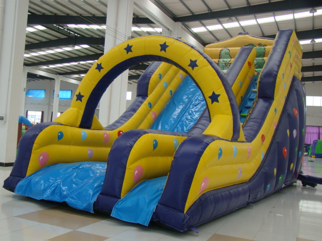 inflatable slide