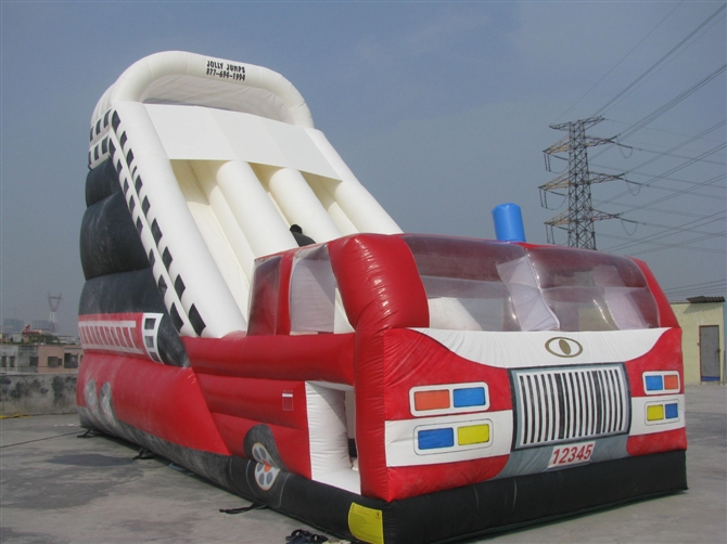 inflatable slide