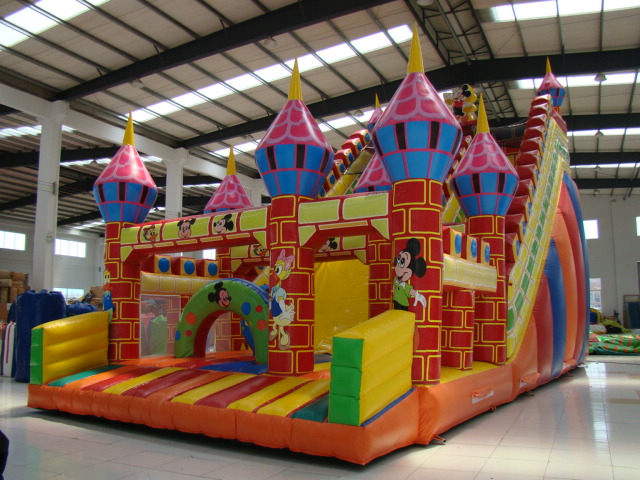 inflatable slide