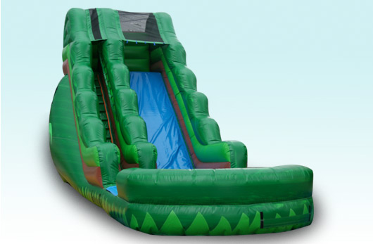 Inflatable water slide