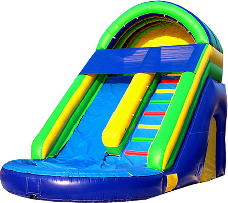 Inflatable water slide