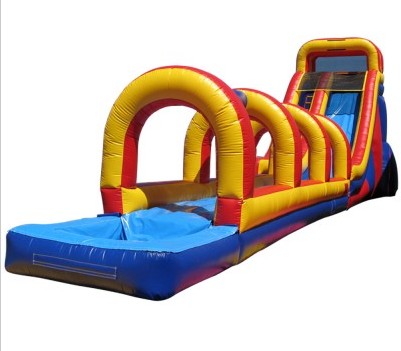 Inflatable water slide