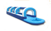 Inflatable water slide