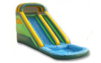 Inflatable water slide