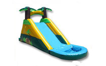 Inflatable water slide