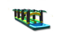 Inflatable water slide