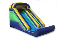 Inflatable water slide