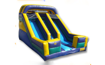 inflatable slide