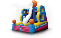 inflatable basketball