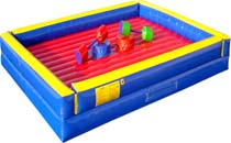 inflatable pedestal joust