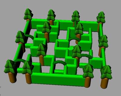 inflatable maze 2012