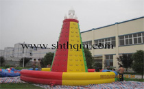 inflatable rock climbing