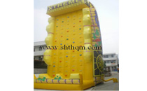 inflatable rock climbing