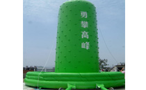 inflatable rock climbing