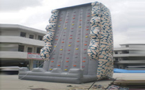 inflatable rock climbing