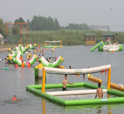 inflatable volleyball court