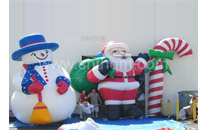 inflatable Christmas