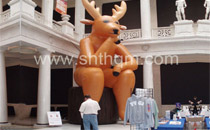 inflatable christmas