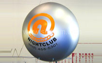 Inflatable advertising balloon