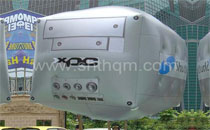 Inflatable advertising balloon