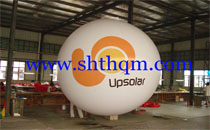 Inflatable advertising balloon