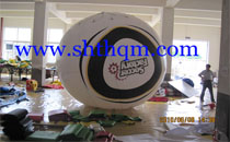 Inflatable advertising balloon