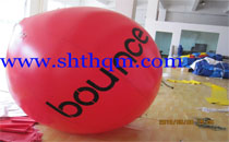 Inflatable advertising balloon