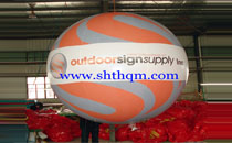 Inflatable advertising balloon