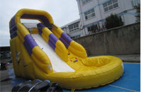 inflatable water slide
