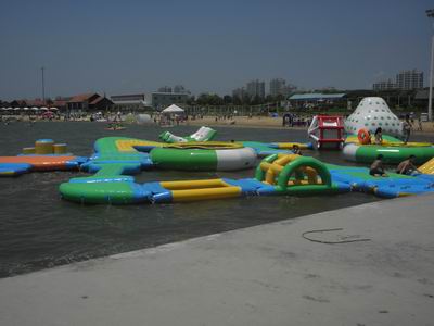 inflatable water park
