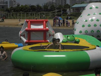 inflatable water trampoline
