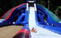 inflatable water slide