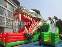 inflatable slide